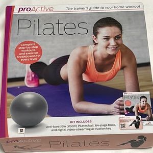 Hinkler Pro Active Pilates home workout kit NWT
